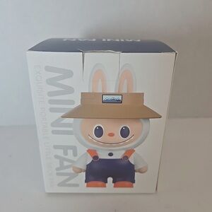 Mini Fan Labubu Figure with Hat